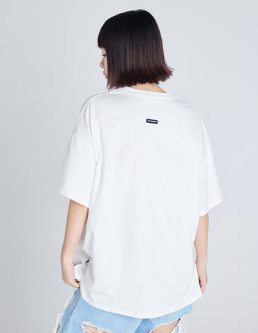 LSB tour tee / WHITE