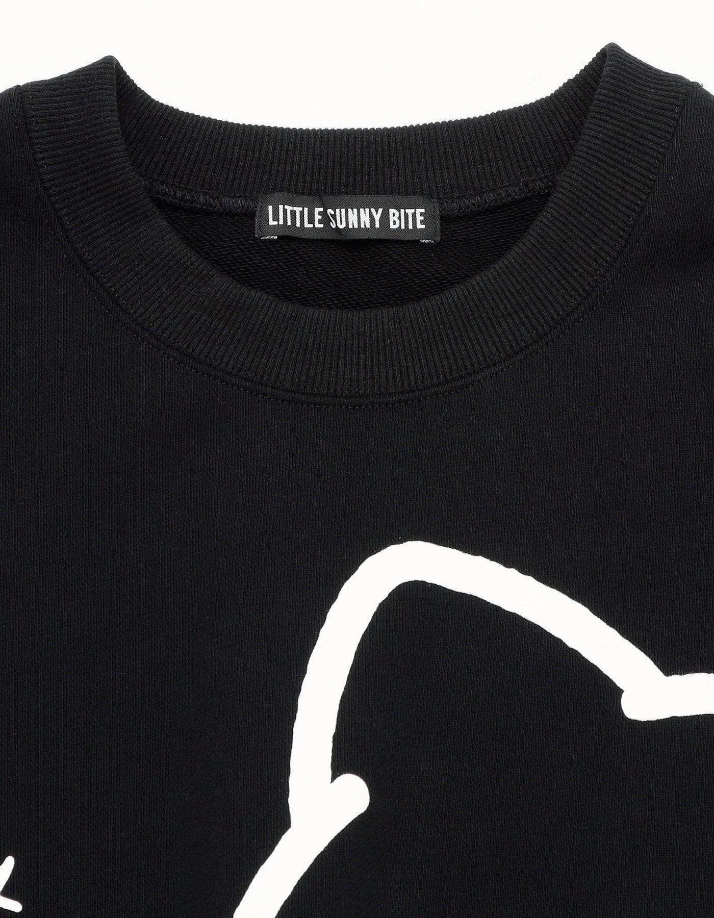 hello kitty x little sunny bite sweat top / BLACK