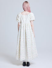 画像をギャラリービューアに読み込む, rose print long dress / IVORY