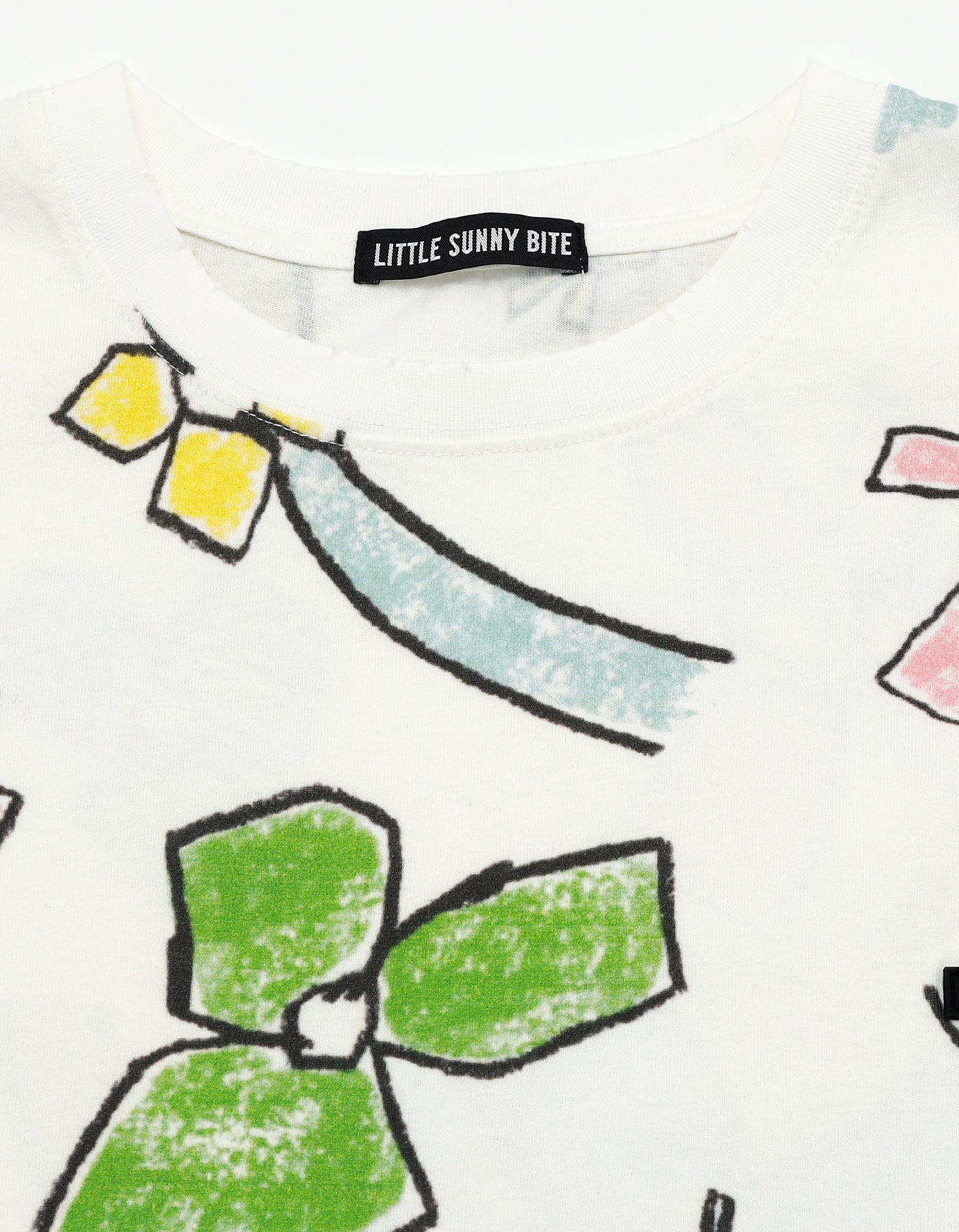 little sunny bite x natalie krim long tee / WHITE