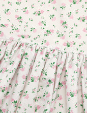 画像をギャラリービューアに読み込む, floral mini dress / WHITE