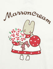 画像をギャラリービューアに読み込む, MARRONCREAM x little sunny bite big tee / WHITE