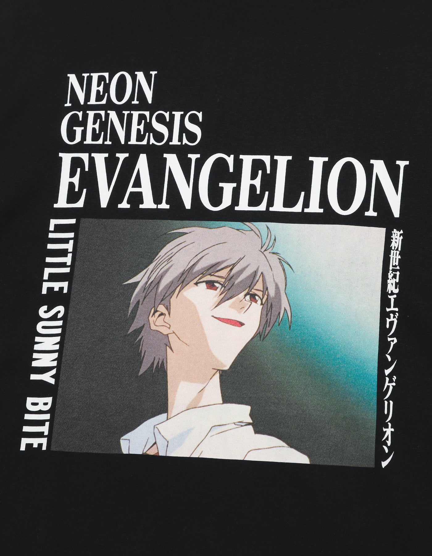 evangelion x little sunny bite long tee / BLACK