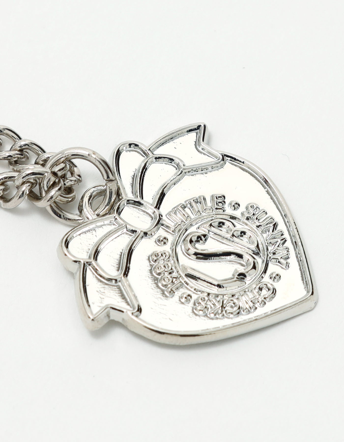 little sunny bite (リトルサニーバイト)heart necklace / SILVER