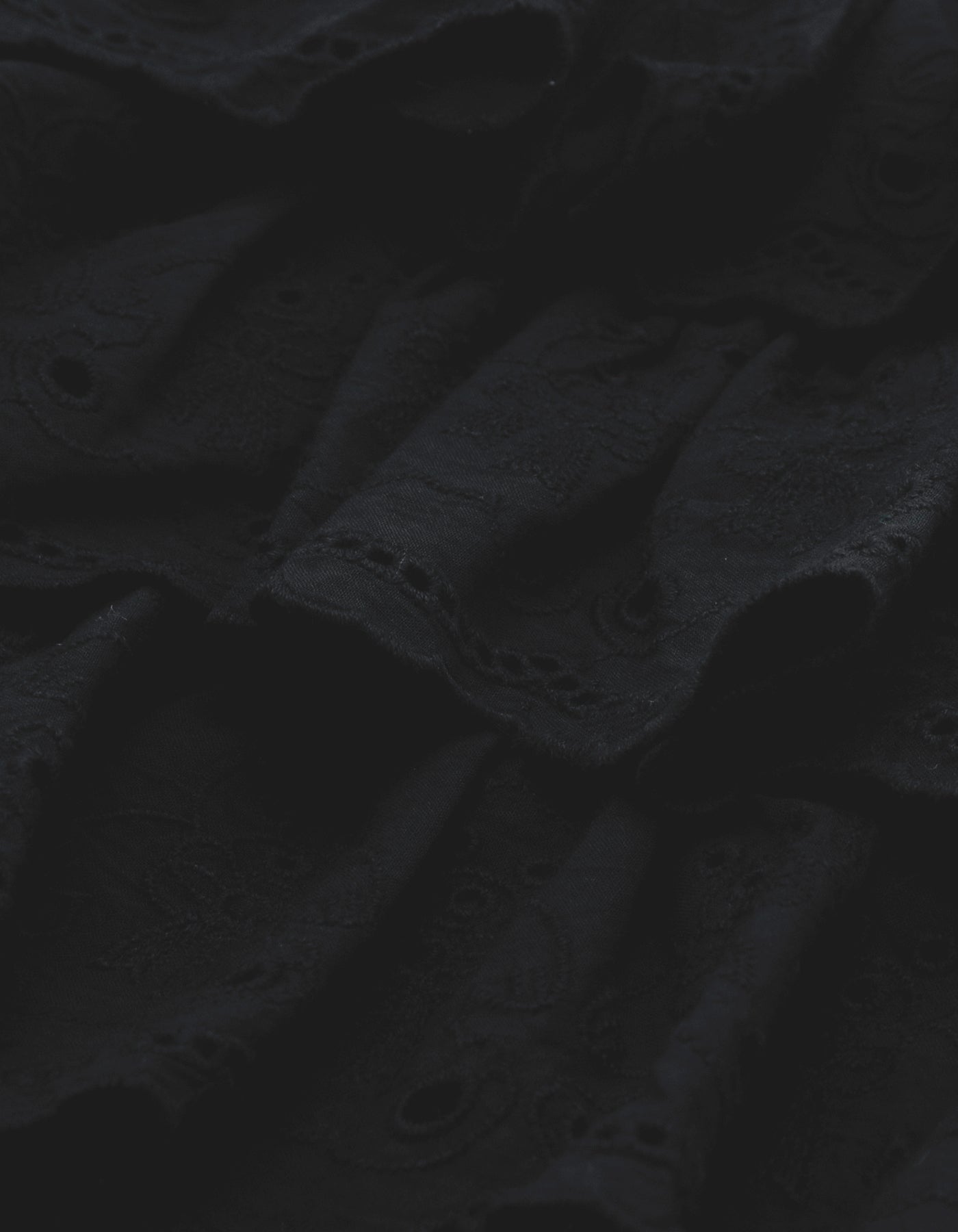 bear lace bag / BLACK