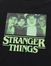 画像をギャラリービューアに読み込む, 【PRE-ORDER】stranger things x little sunny bite graphic fake layered long tee / BLACK