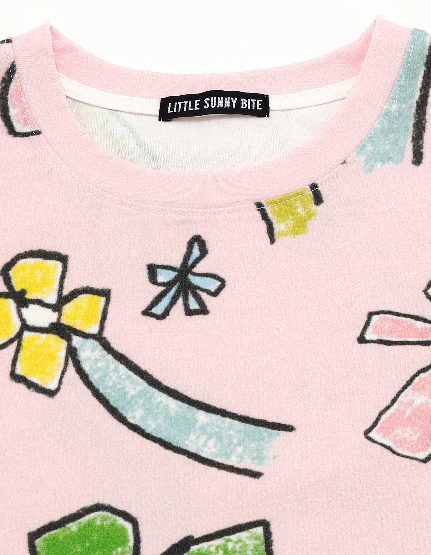 little sunny bite x natalie krim long tee / PINK