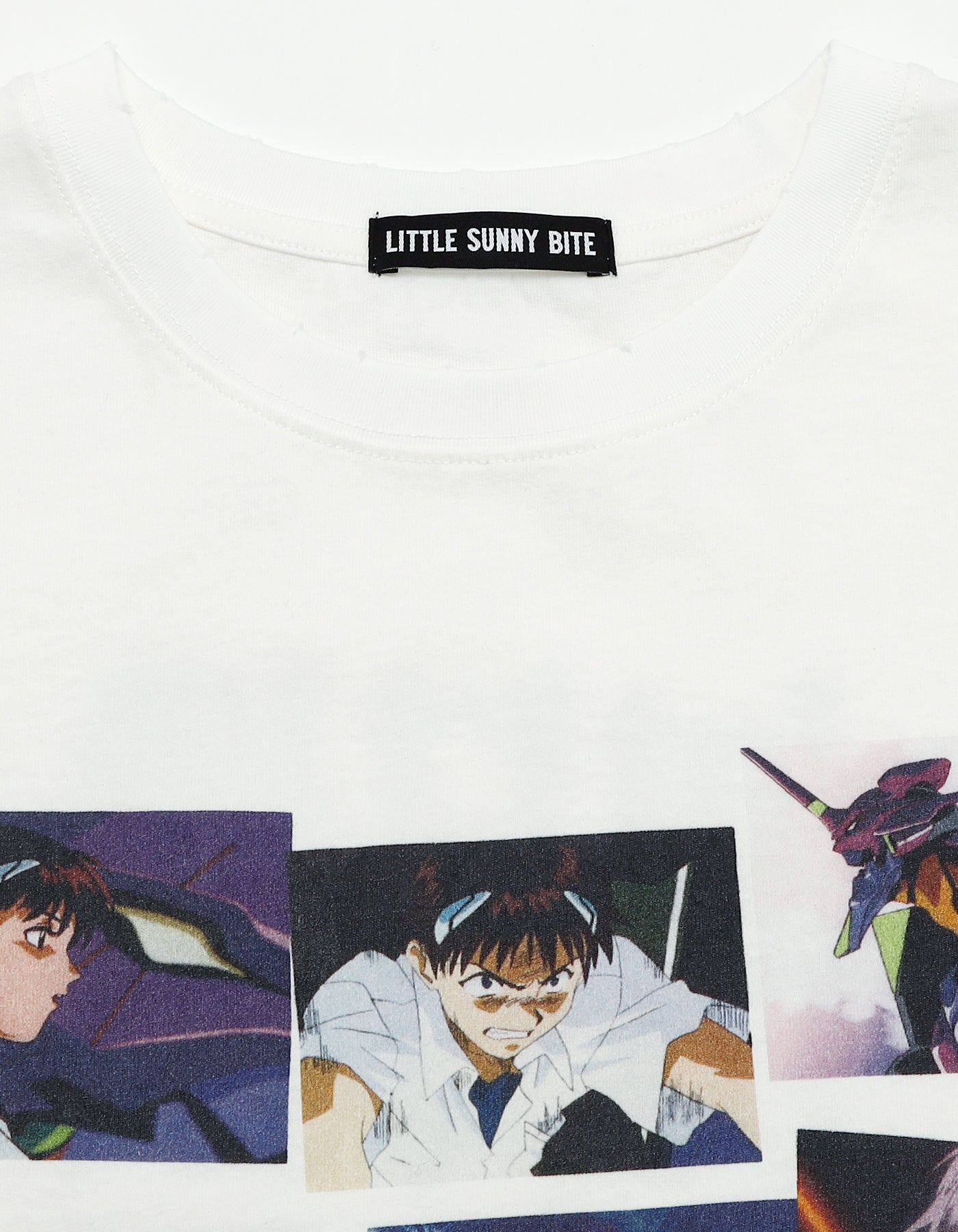 evangelion x little sunny bite long tee / WHITE