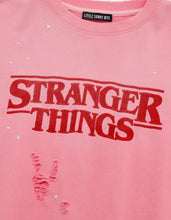 画像をギャラリービューアに読み込む, 【PRE-ORDER】stranger things x little sunny bite logo sweat top / PINK