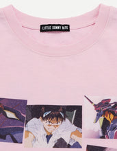 画像をギャラリービューアに読み込む, evangelion x little sunny bite long tee / PINK