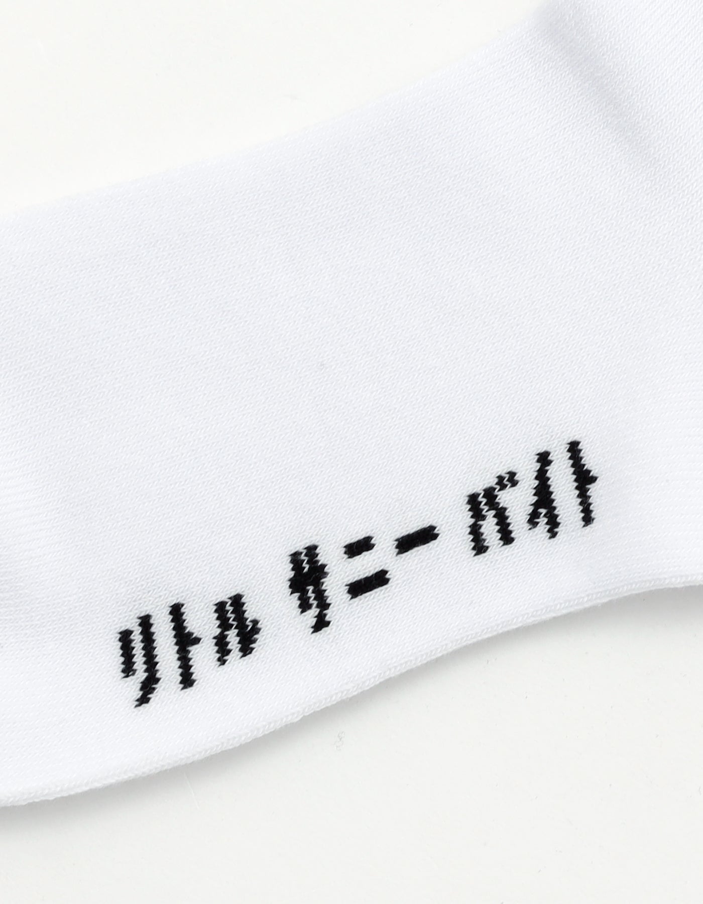 LSB logo socks / WHITE