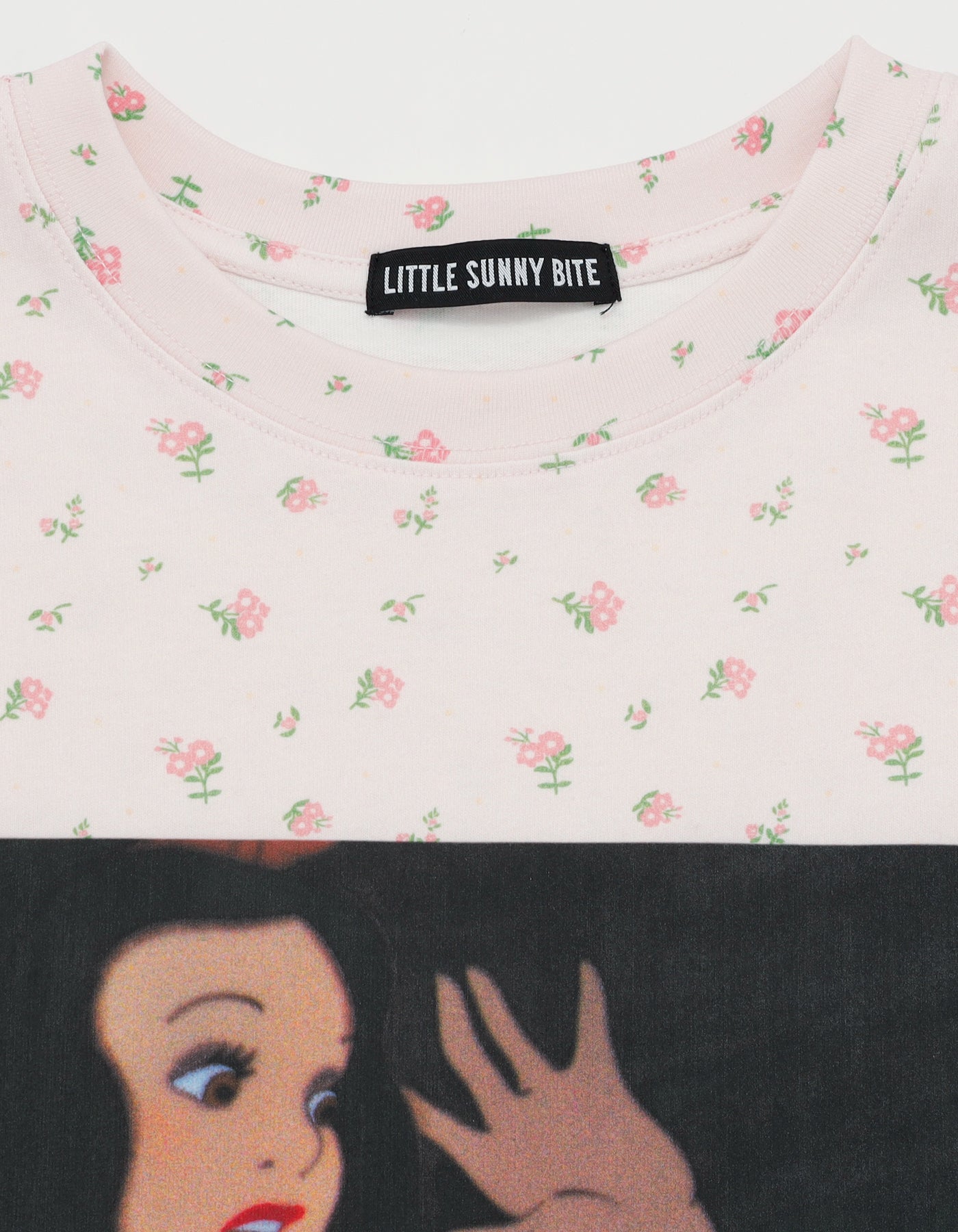 little sunny bite Disney collection / snow white big tee / PINK