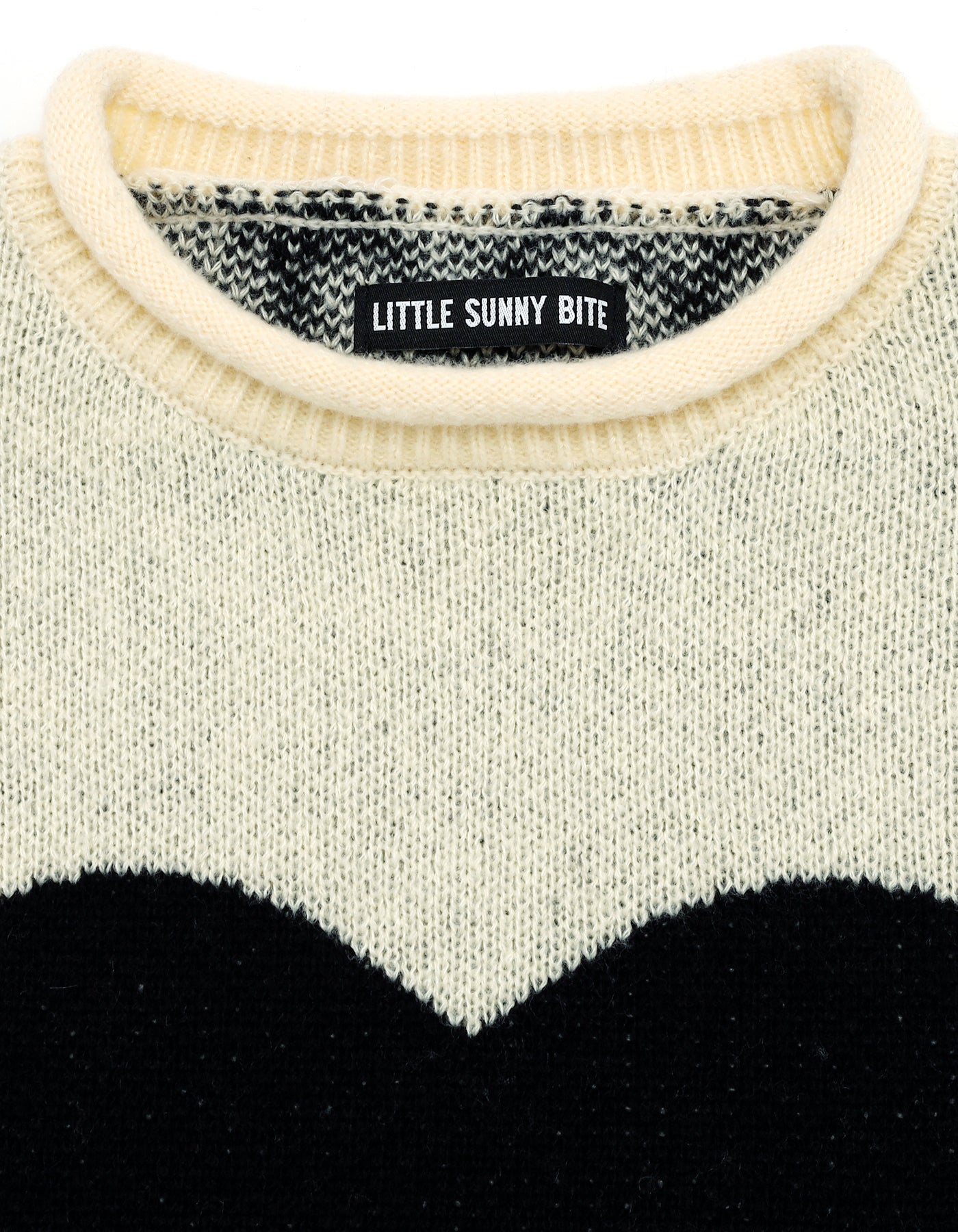 love knit top / IVORY