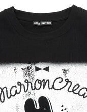 画像をギャラリービューアに読み込む, MARRONCREAM x little sunny bite big tee / BLACK