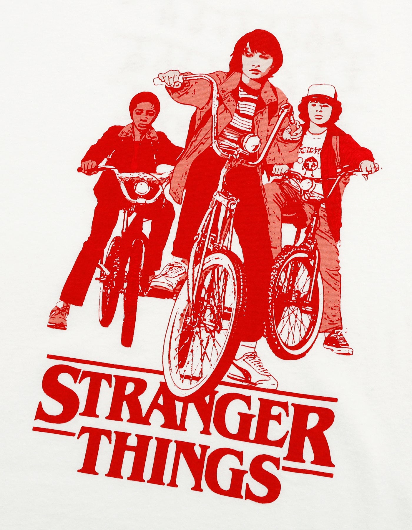 【PRE-ORDER】stranger things x little sunny bite graphic big tee / WHITE