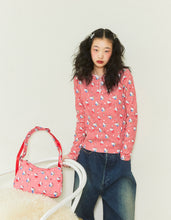 Load image into Gallery viewer, hello kitty x little sunny bite print bag / RED