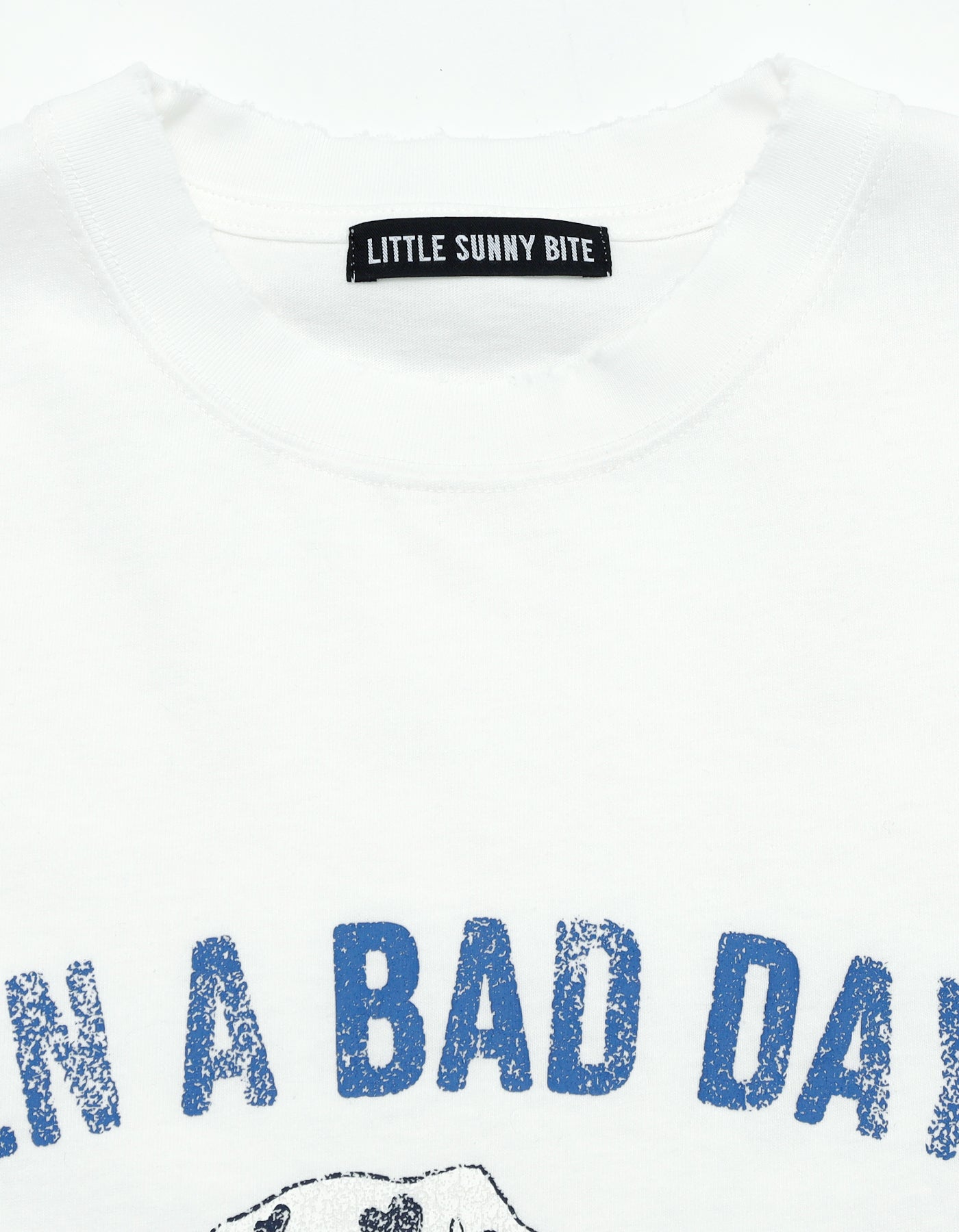 little sunny bite (リトルサニーバイト)animal long tee / WHITE