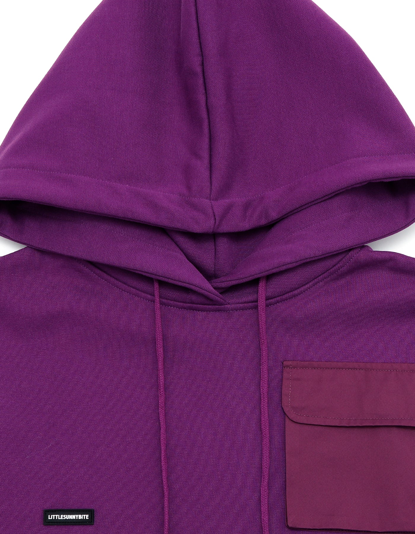 pocket hoodie / PURPLE