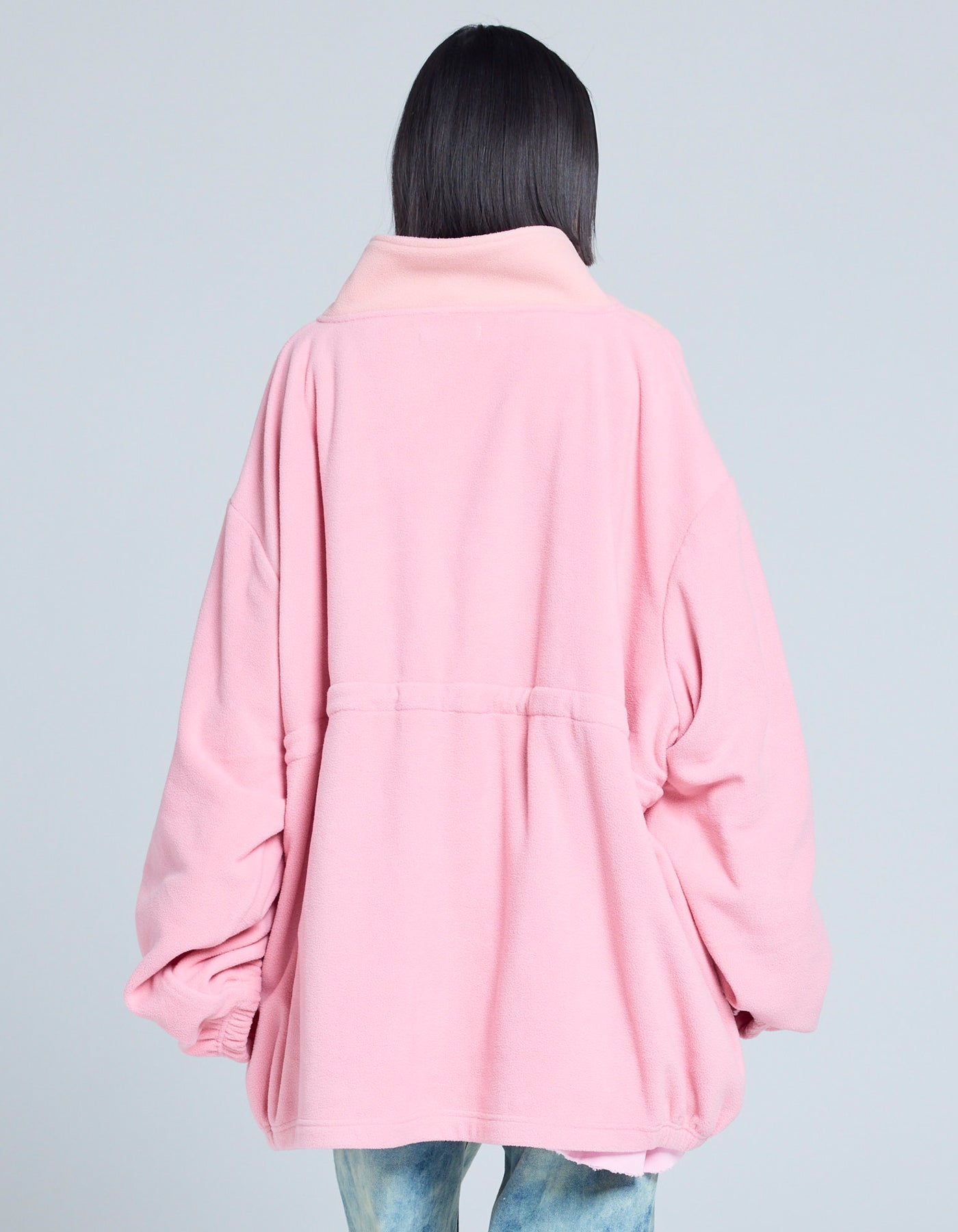 little sunny bite (リトルサニーバイト)fleece bomber jacket / PINK