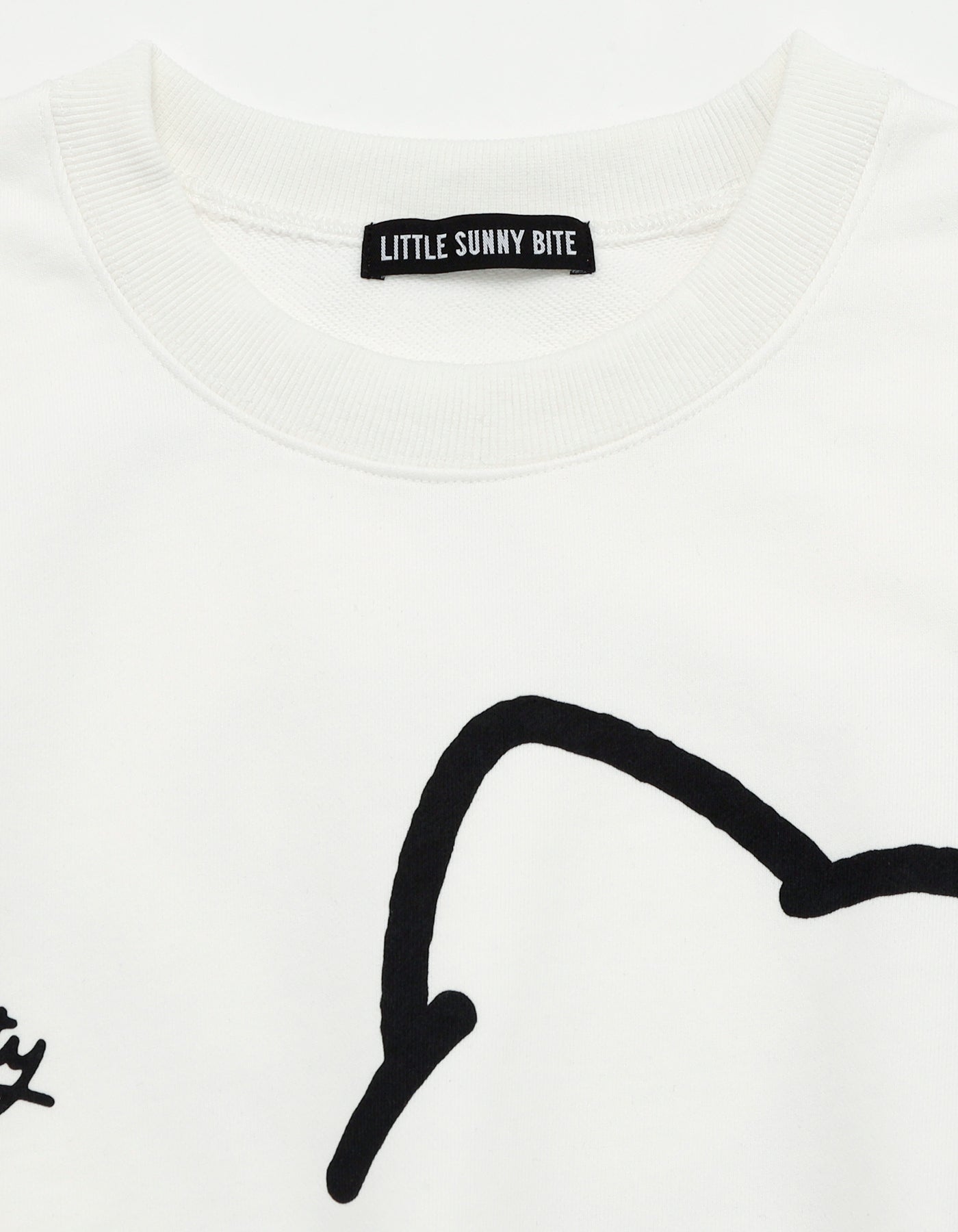hello kitty x little sunny bite sweat top / WHITE