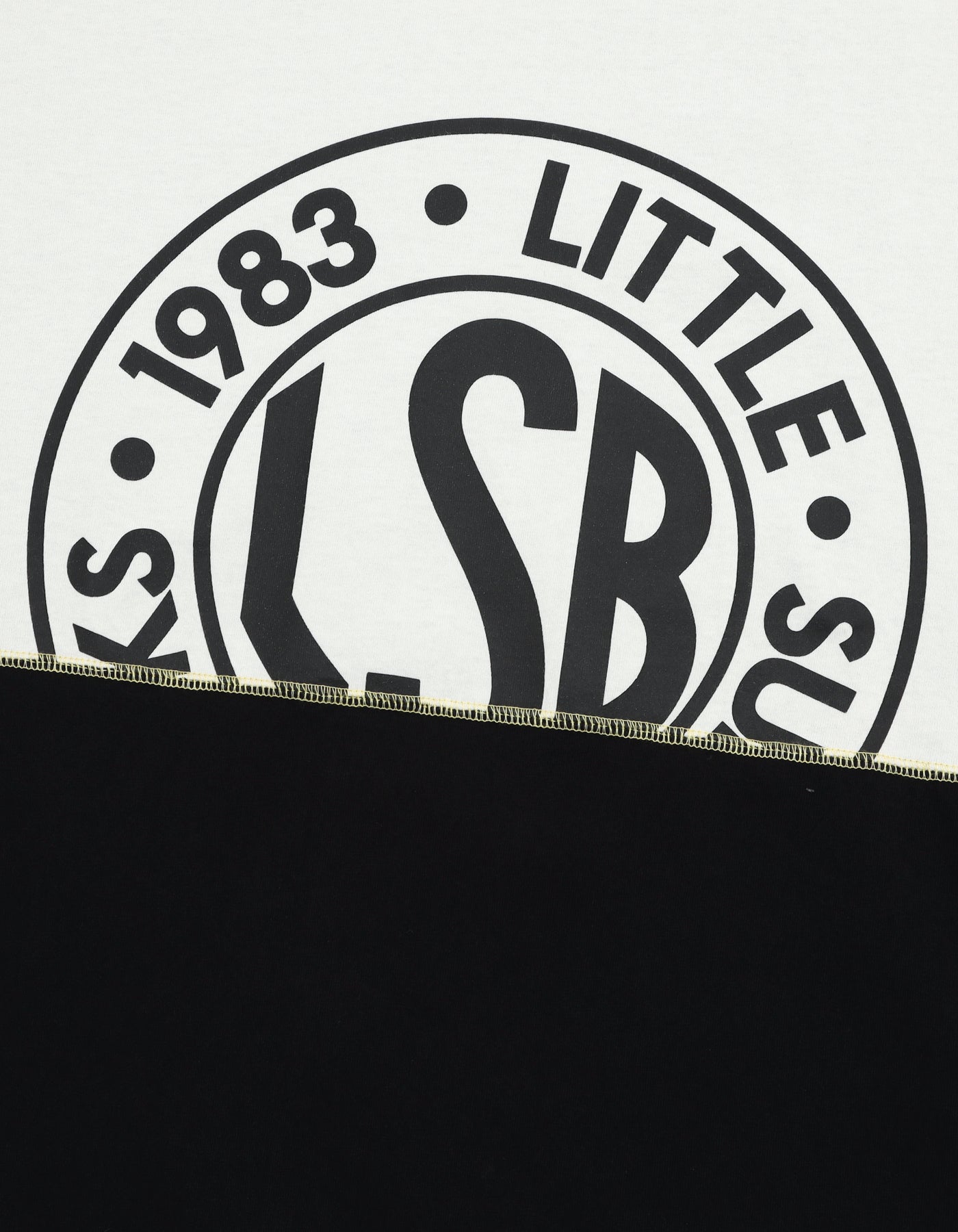 LSB logo long tee / WHITE