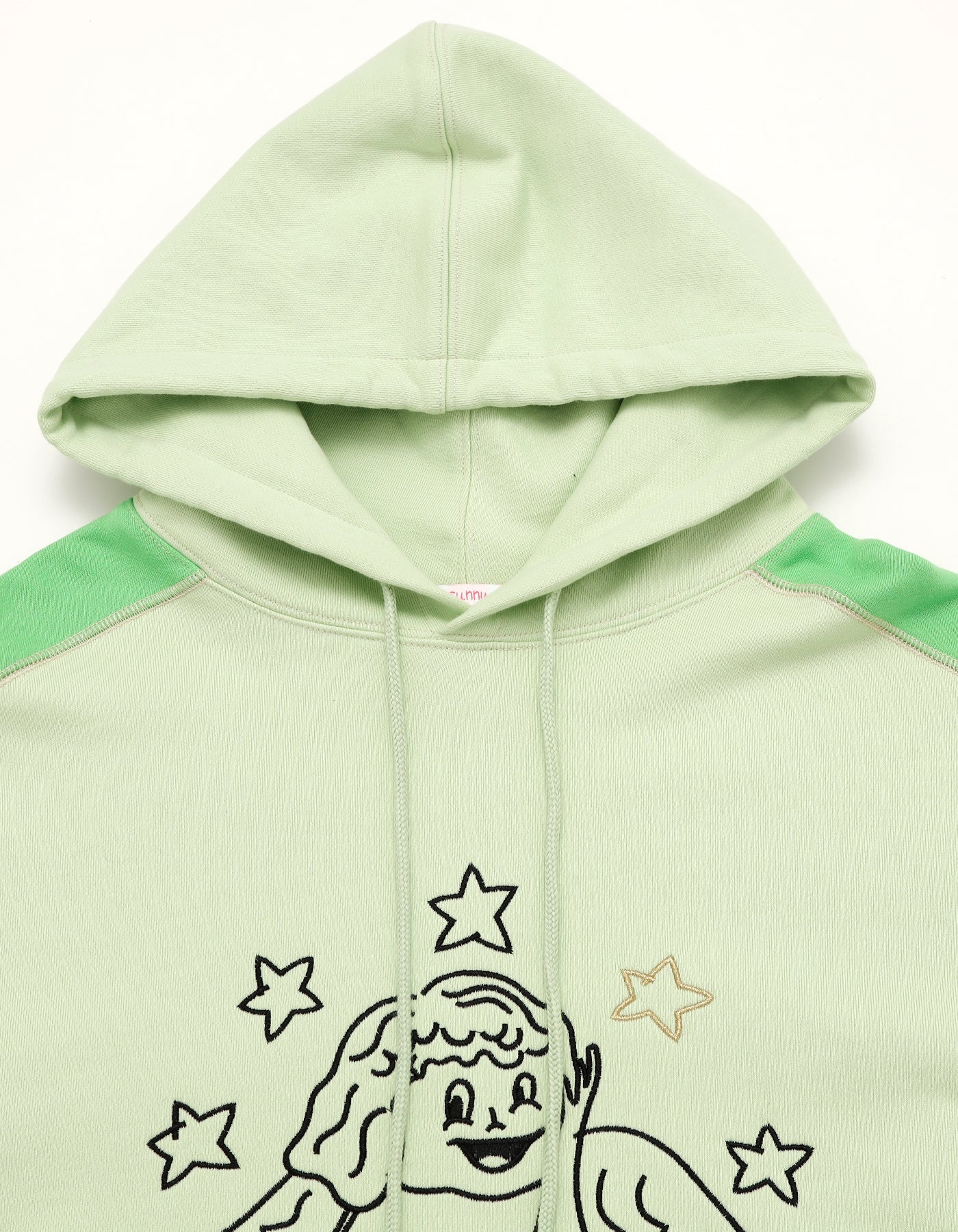 angel stitch hoodie / GREEN×GREEN