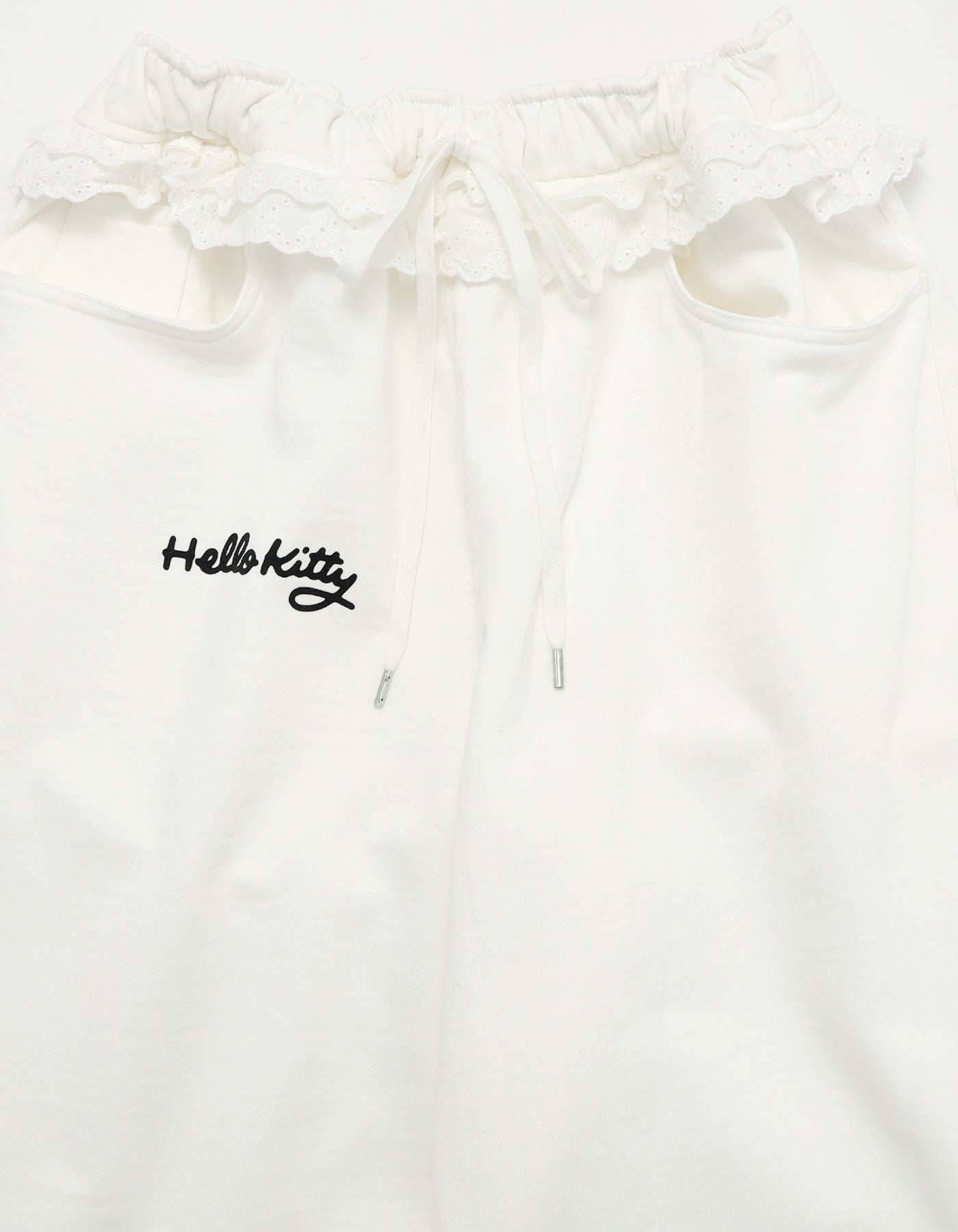 hello kitty x little sunny bite sweat pants / WHITE