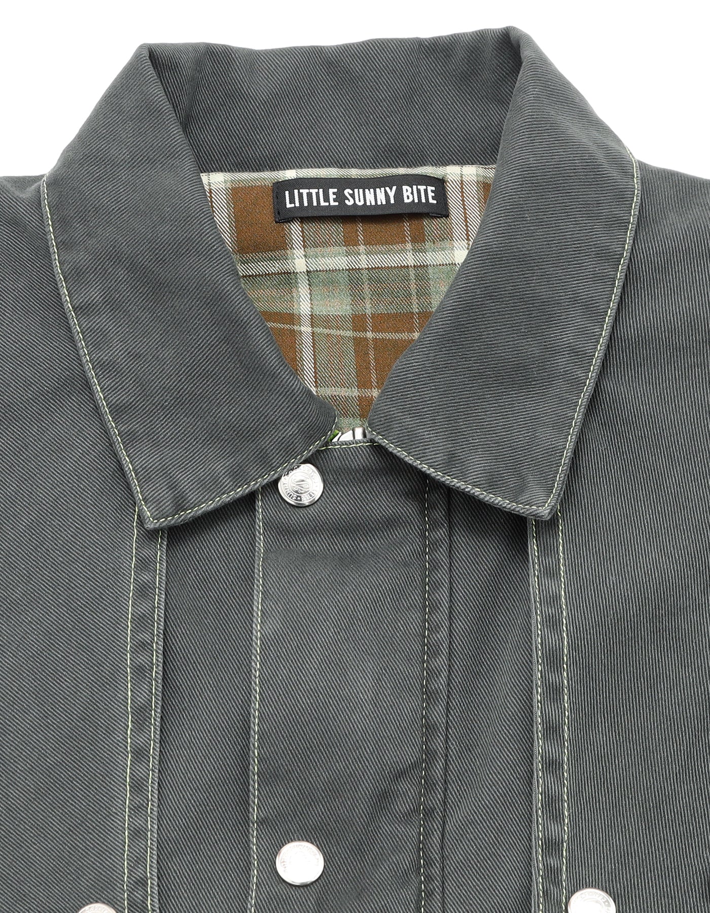 littlesunnybite/リトルサニーバイト/twill jacket M little sunny bite (リトルサニーバイト)twill jacket / BLACK