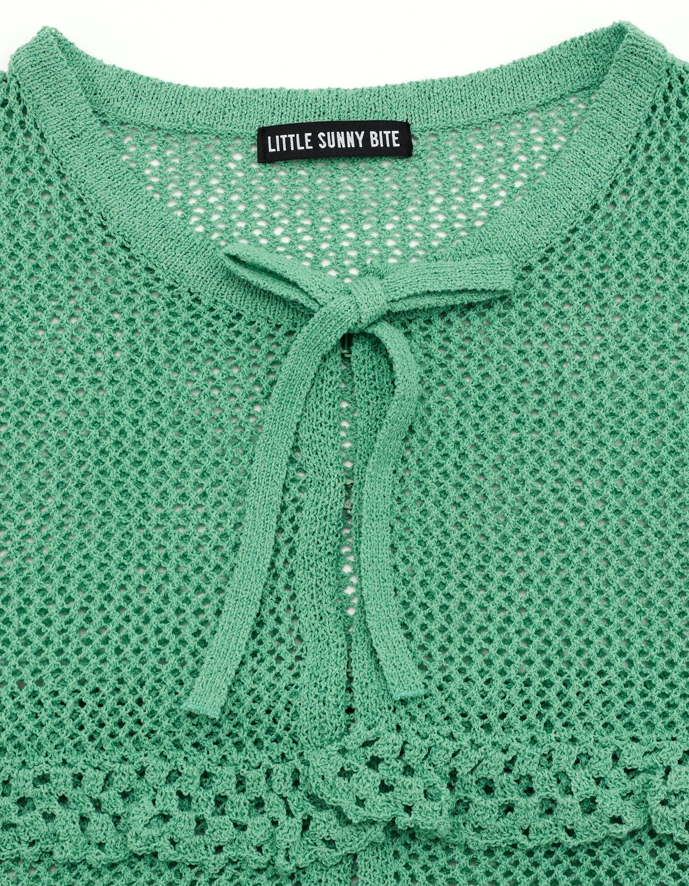 little sunny bite (リトルサニーバイト)knit long dress / GREEN