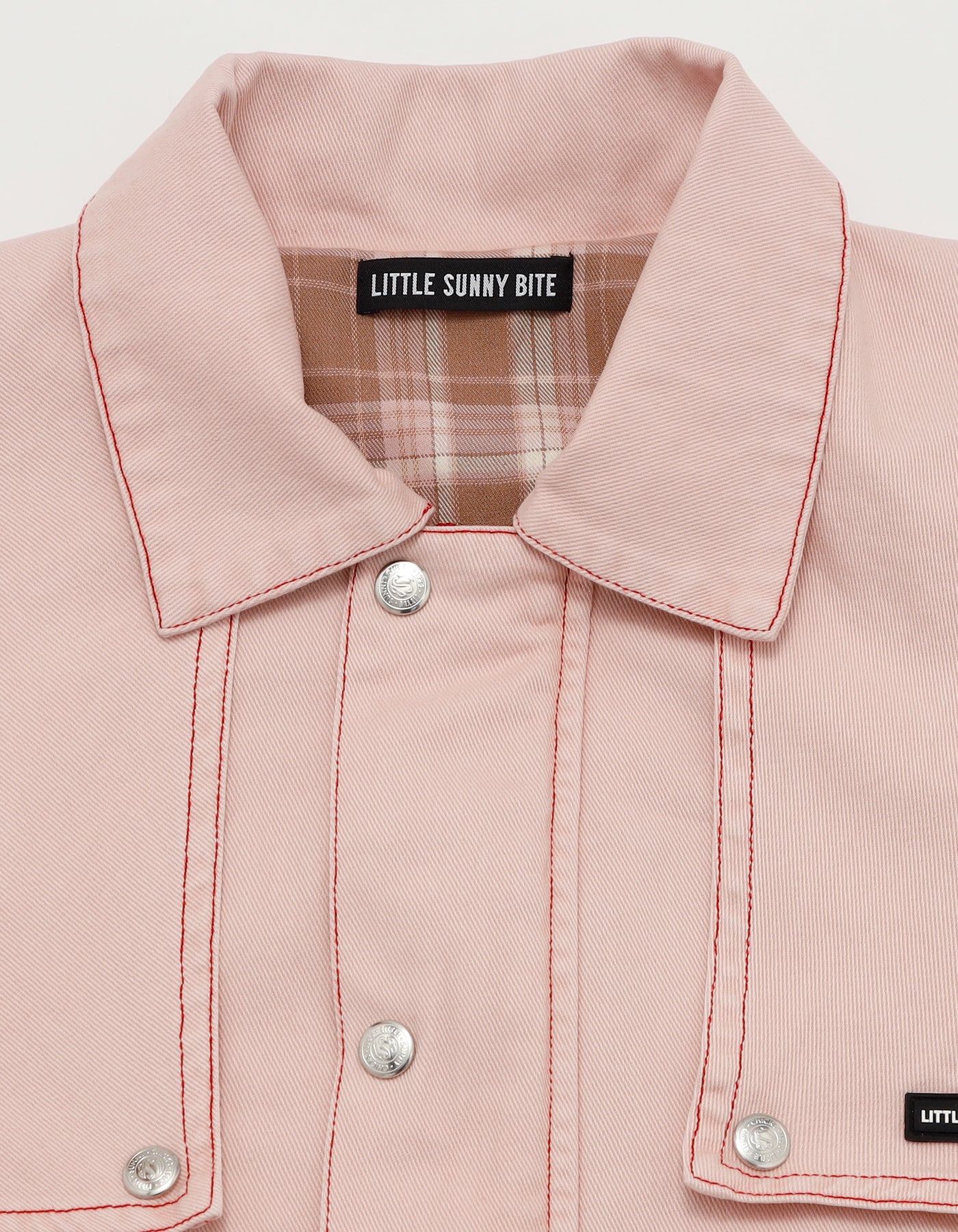 twill jacket / PINK