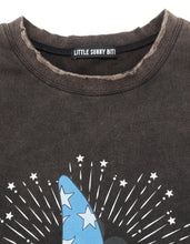 画像をギャラリービューアに読み込む, little sunny bite Disney collection / fantasia mickey mouse big tee / BLACK
