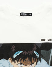 画像をギャラリービューアに読み込む, evangelion x little sunny bite big tee / WHITE