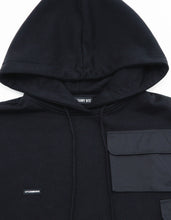 画像をギャラリービューアに読み込む, pocket hoodie / BLACK