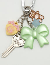 画像をギャラリービューアに読み込む, key chain / GREEN