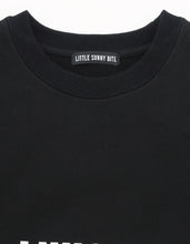 画像をギャラリービューアに読み込む, message big sweat top / BLACK