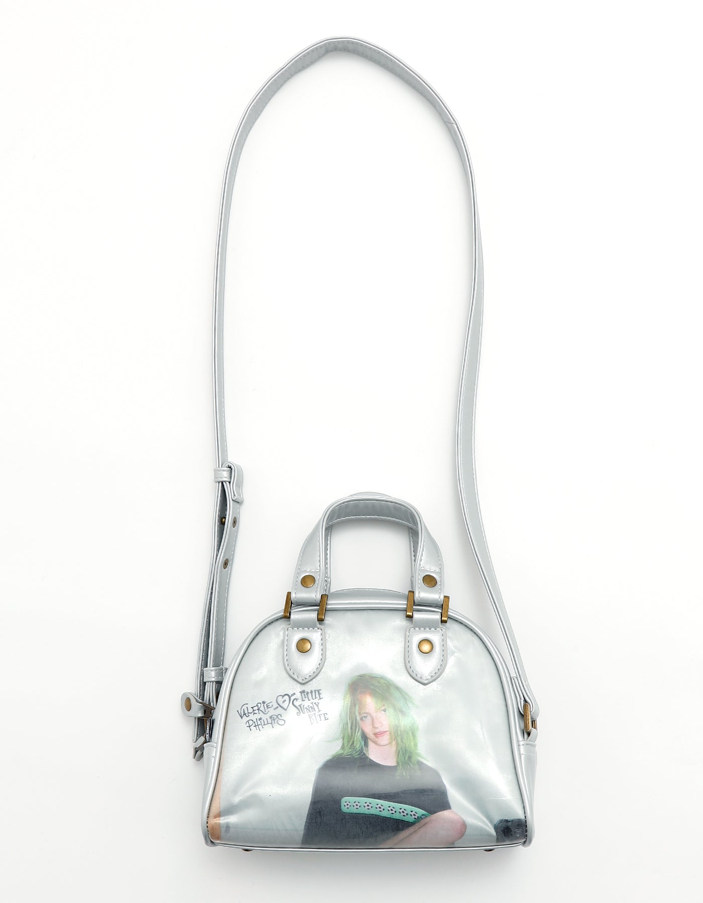 Valerie Phillips x little sunny bite photo bag / SILVER