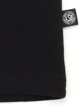 画像をギャラリービューアに読み込む, mushroom graphic long tee / BLACK