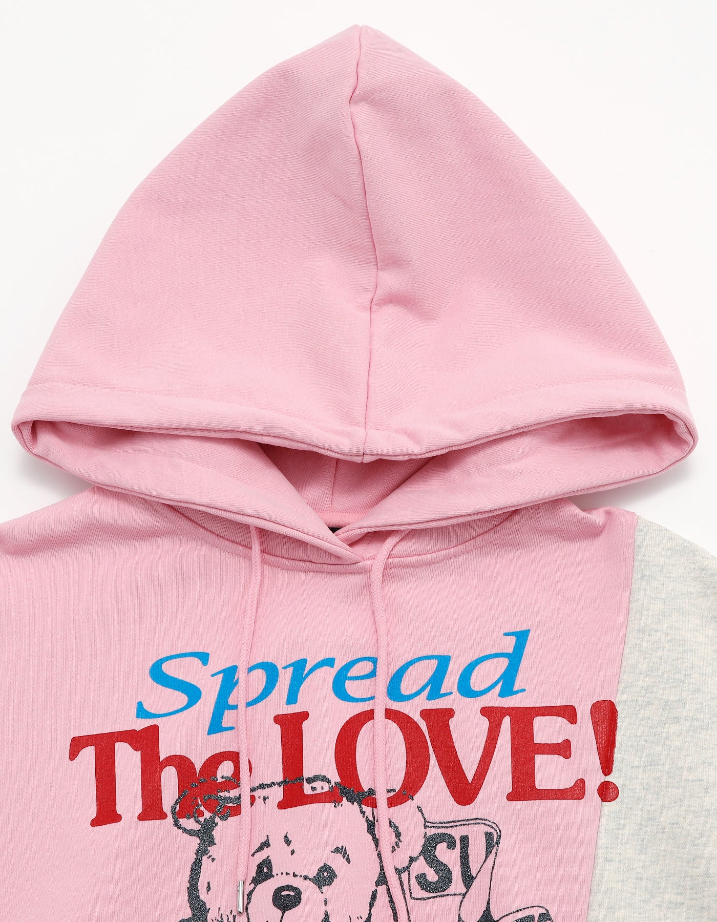 love bear hoodie / PINK