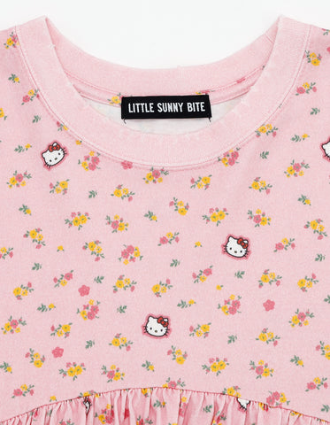 HELLO KITTY x little sunny bite long dress / PINK