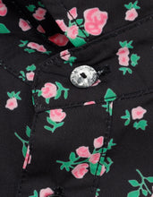画像をギャラリービューアに読み込む, floral shirts / BLACK
