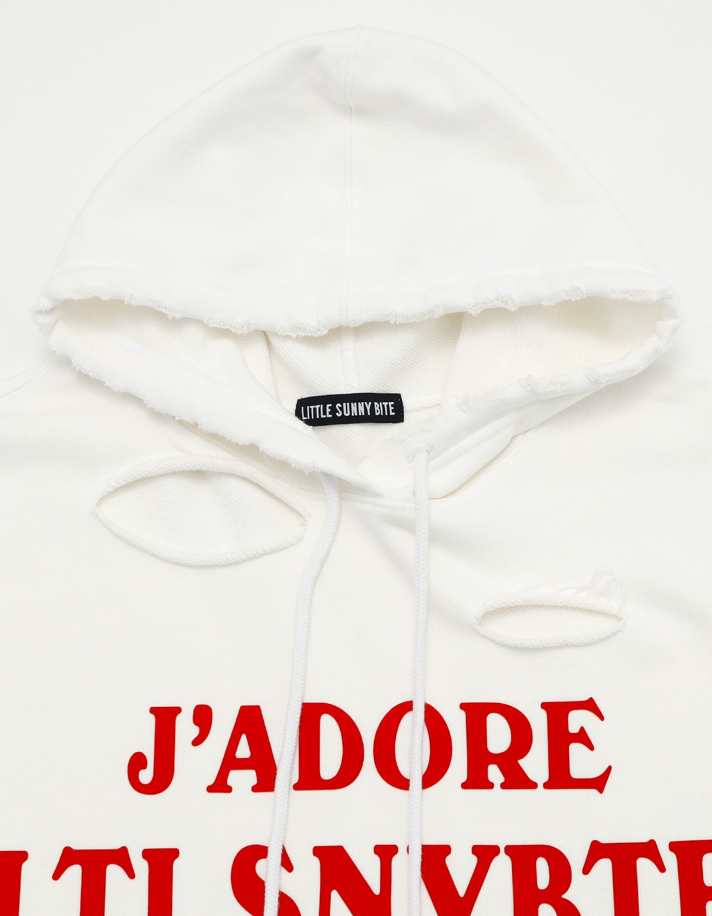 Jadore LSB hoodie / WHITE