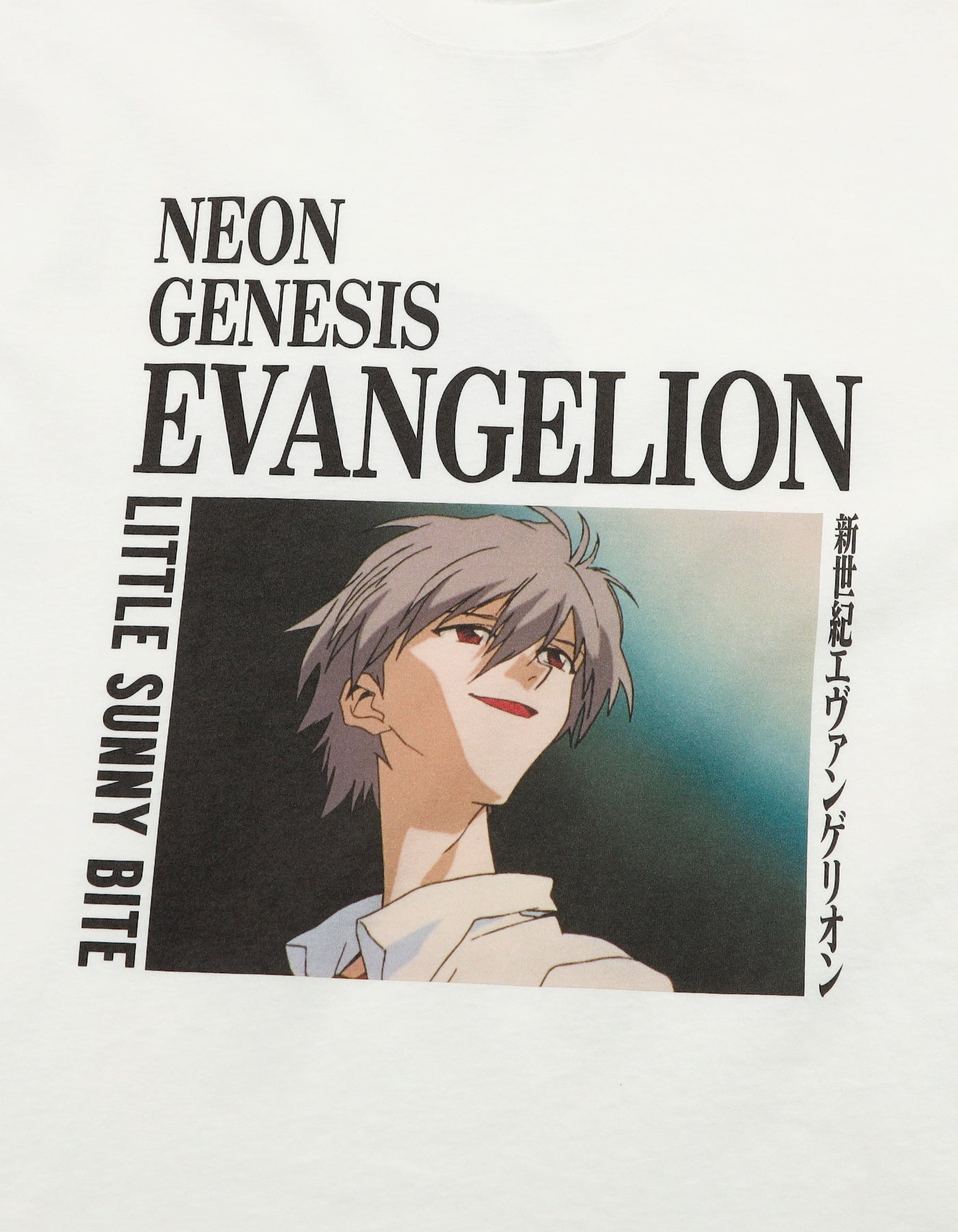 evangelion x little sunny bite long tee / WHITE