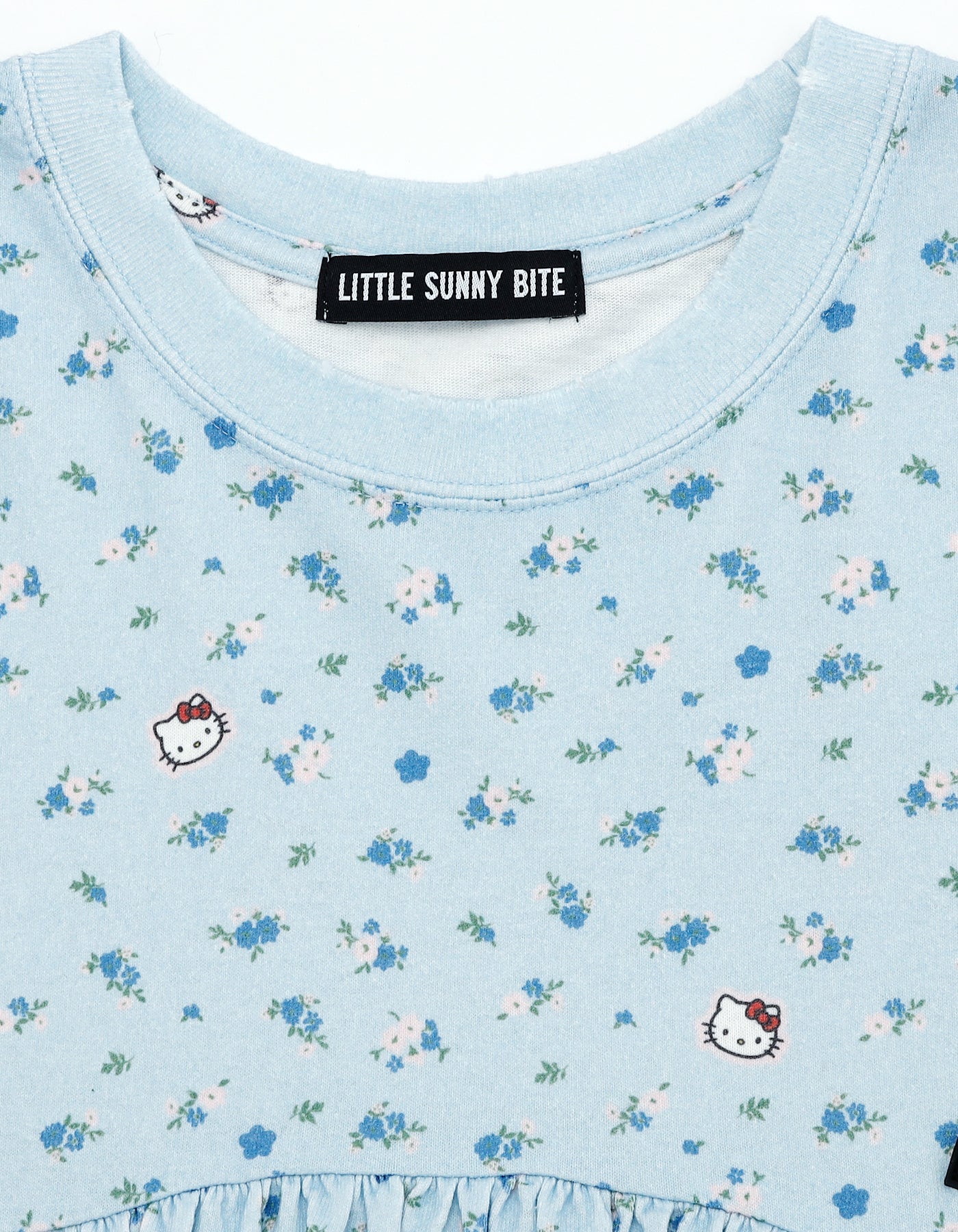 HELLO KITTY x little sunny bite long dress / BLUE