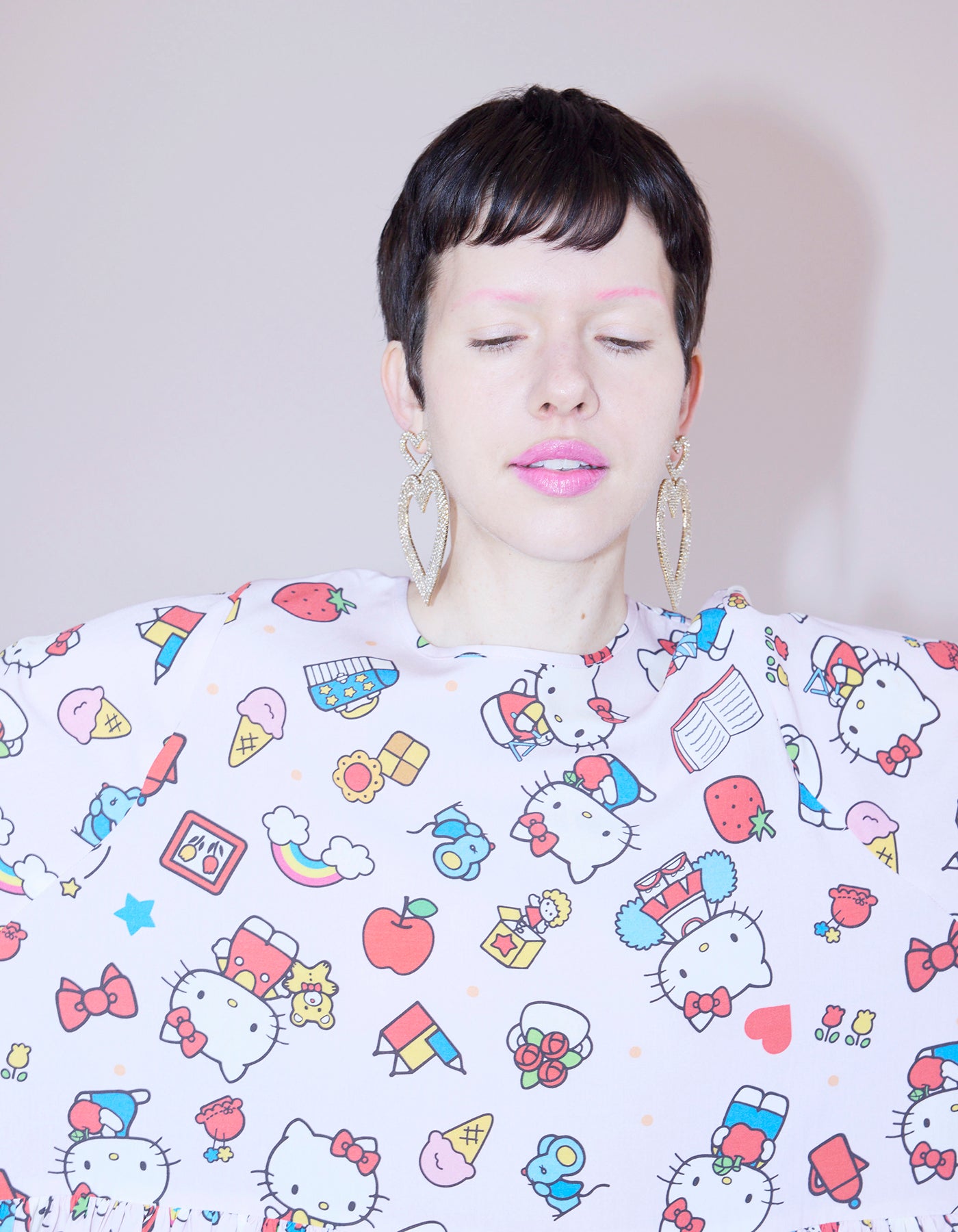 little Sunny Bite hello kitty x little sunny bite print dress
