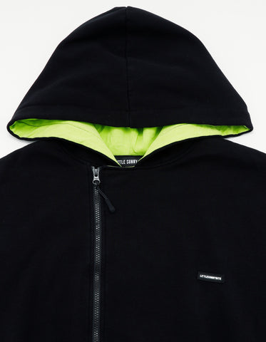 pockets hoodie / BLACK