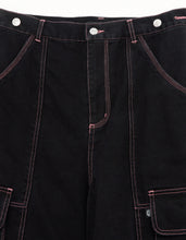 画像をギャラリービューアに読み込む, cargo pants / BLACK