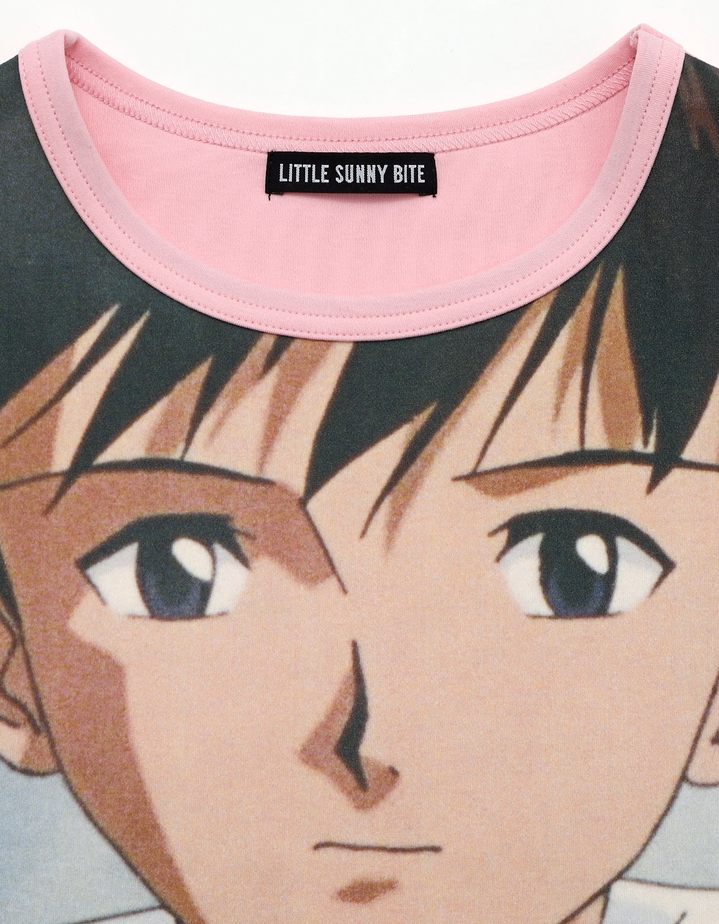 evangelion x little sunny bite mini tee / PINK