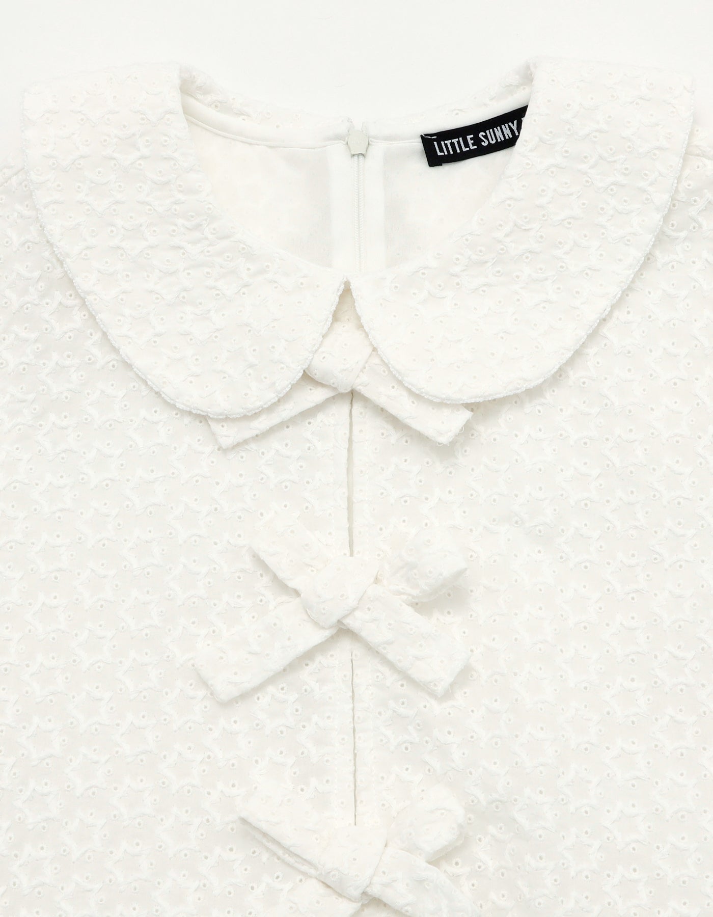 little sunny bite (リトルサニーバイト)star mini dress / WHITE