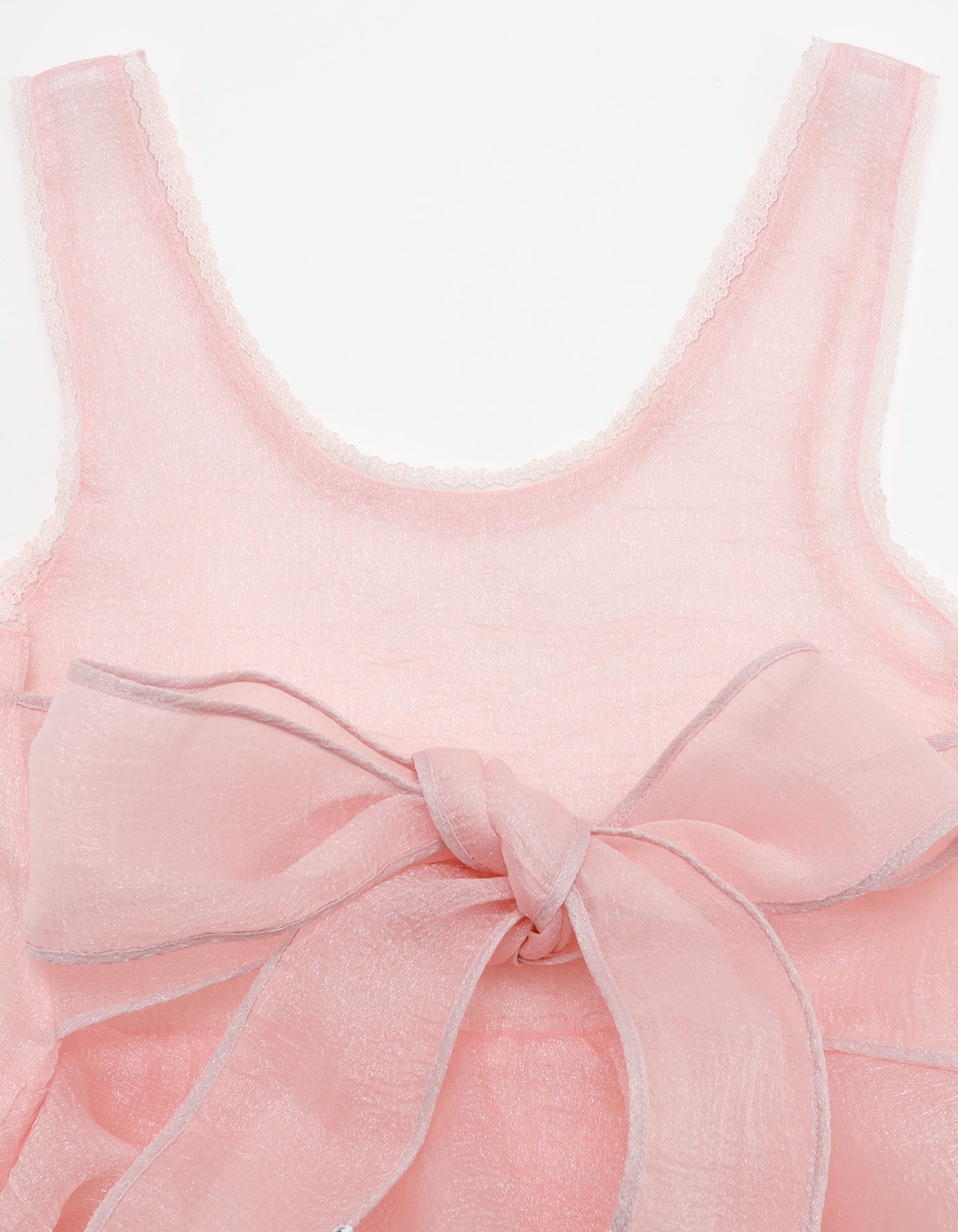 little sunny bite (リトルサニーバイト)checker frill dress / PINK