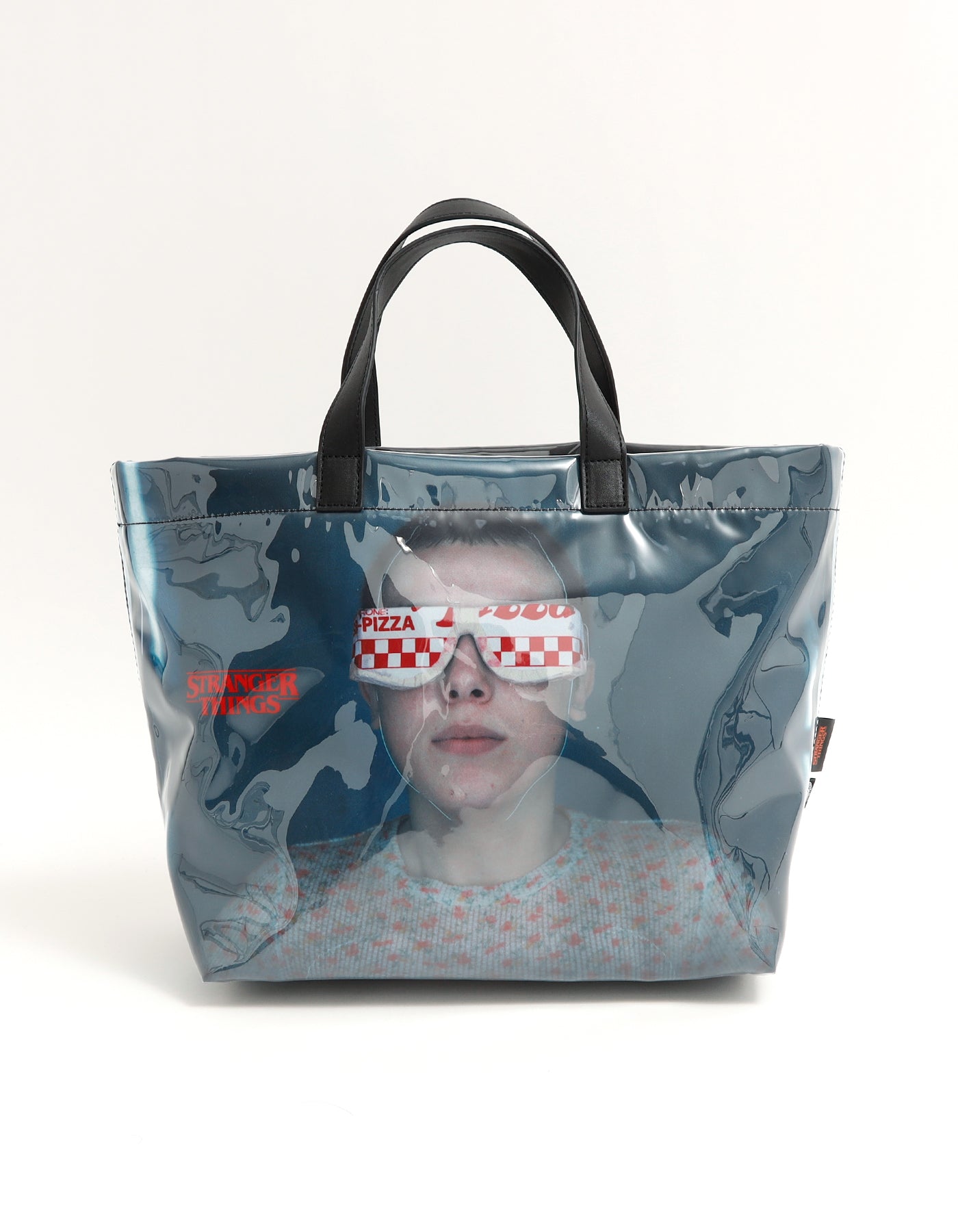 【PRE-ORDER】stranger things x little sunny bite photo tote bag / BLACK